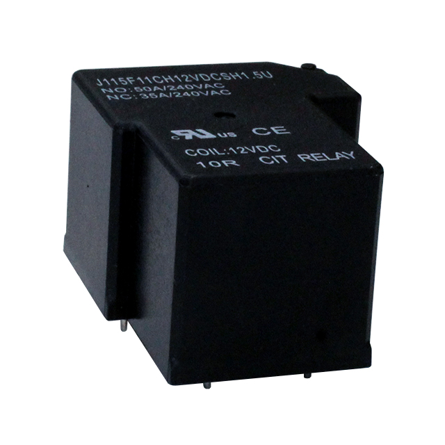 J115F11CH12VDCSH1.5U CIT Relay and Switch  Power Relays Over 2 Amps